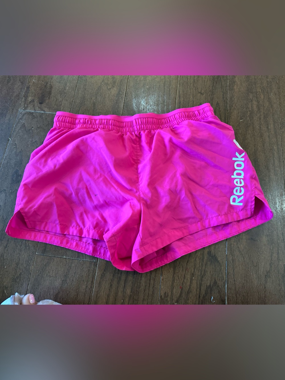 Reebok Hot Pink Athletic Shorts